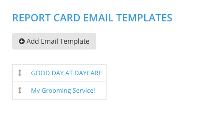 report card email templates